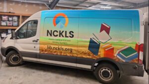 Rotating Book Van